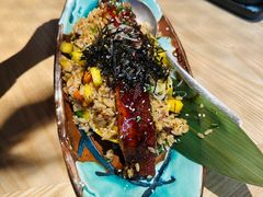 芒果鳗鱼炒饭-鸟山鸣·日料食堂(王府井店)