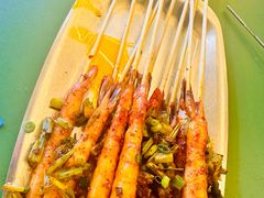 手工鲜虾串-阿记烧烤(英达路店)