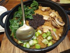 黑松露石锅拌饭-七色云蔬食(喜邻里店)