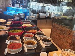 自助调料区-郑州绿地JW万豪酒店-中餐厅