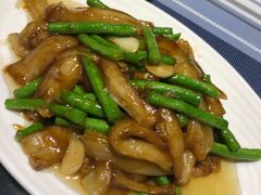 茄子炖豆角-静之湖湖畔餐厅