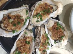 烤乳山生蚝-船梆煮•蒸汽海鲜·炉火烤肉(五四广场店)