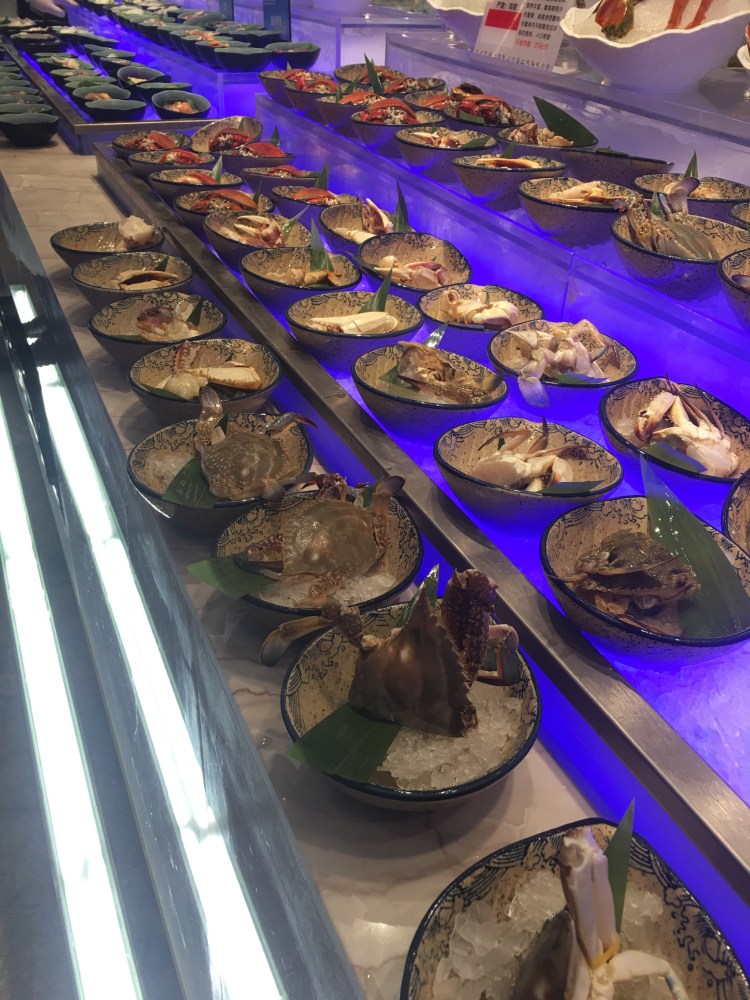 让你吃个过瘾的亚马逊环球海鲜姿造自助餐厅
