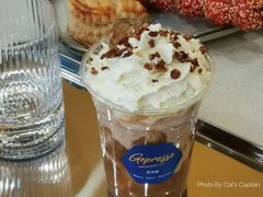 伯爵栗子拿铁-吉派索自家烘焙咖啡馆(千佛山店)