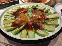 秋葵拌蛰头-八大碗(长青街店)