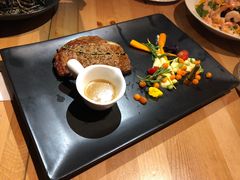 香煎新西兰自然饲养西冷牛排-张爱施法式西餐厅(汉街店)