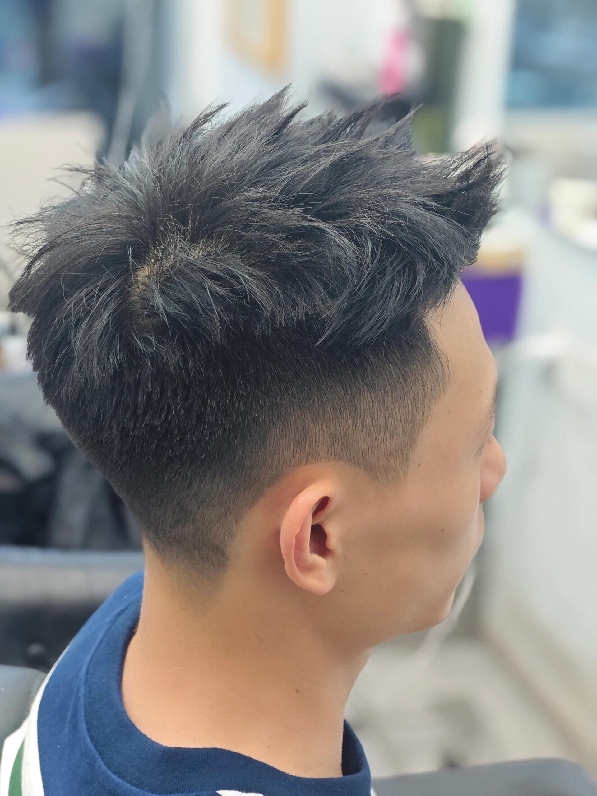来看看前刺的分支发型
