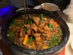 酱爆石锅蛙-绿茶餐厅(松江万达店)