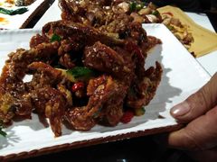 -东来菜馆•手抓海鲜家常菜•海鲜锅贴(鸽子窝店)