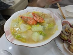 胶东白菜炖虾-来之顺海鲜菜馆·青岛菜·始于1993(栈桥店)