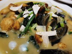 上汤菠菜-晚归月亮湾私家菜(临邑路店)