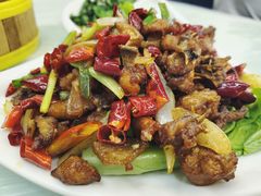 辣子鸡-覃记海鲜美食餐厅