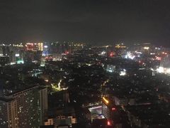 夜景-世贸旋转自助餐厅(360°高空观景店)