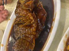 罾蹦鲤鱼-奥华餐厅·老张记(台基厂店)