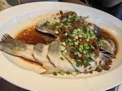 葱油鲈鱼-新白鹿餐厅(银泰西湖文化广场店)