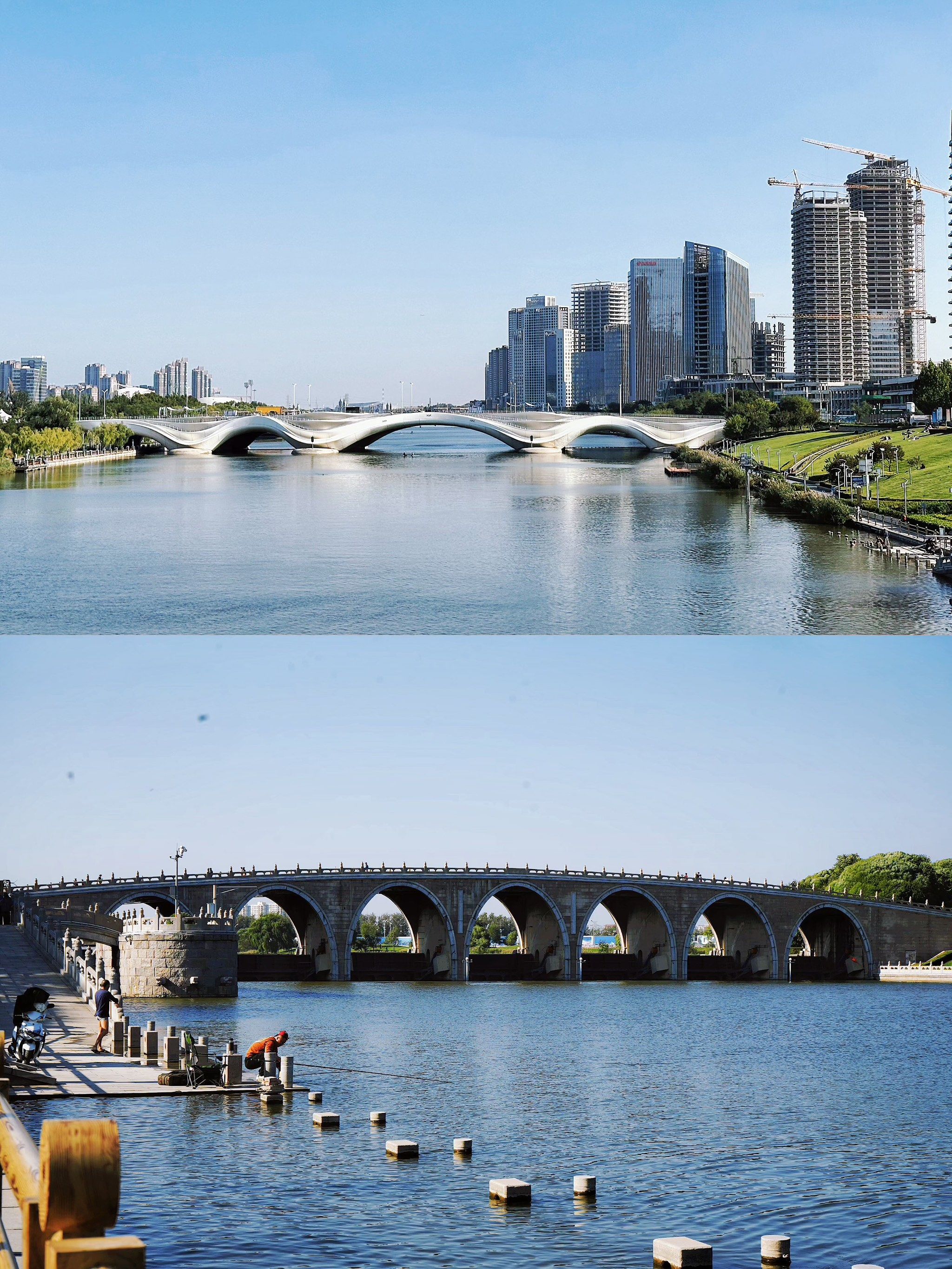 打卡通州网红大桥