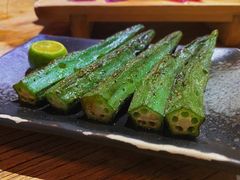 烤秋葵-酒窝烧鸟(科华街店)