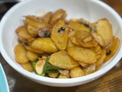 虎皮青椒炒土豆-覃大个·藕汤印象(博奇路店)