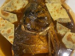 鱼头泡饼-听涛雅苑百味饺子老家菜馆