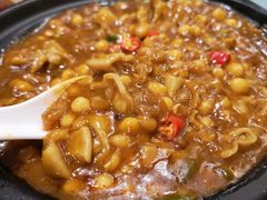 烂豆肥肠煲-付掌柜在成都·热炒砂锅集(金禾店)