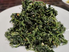 炝拌灰灰菜-李记搅团•非遗陕菜(三桥店)