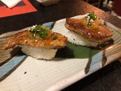 鹅肝配苹果酱握寿司-喜寿司(金狮广场店)
