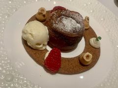 熔岩巧克力蛋糕-福楼法餐厅FLO