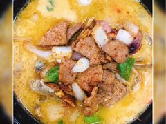 海鲜姜汁猪肝面-台州老六海鲜面馆(上南总店)