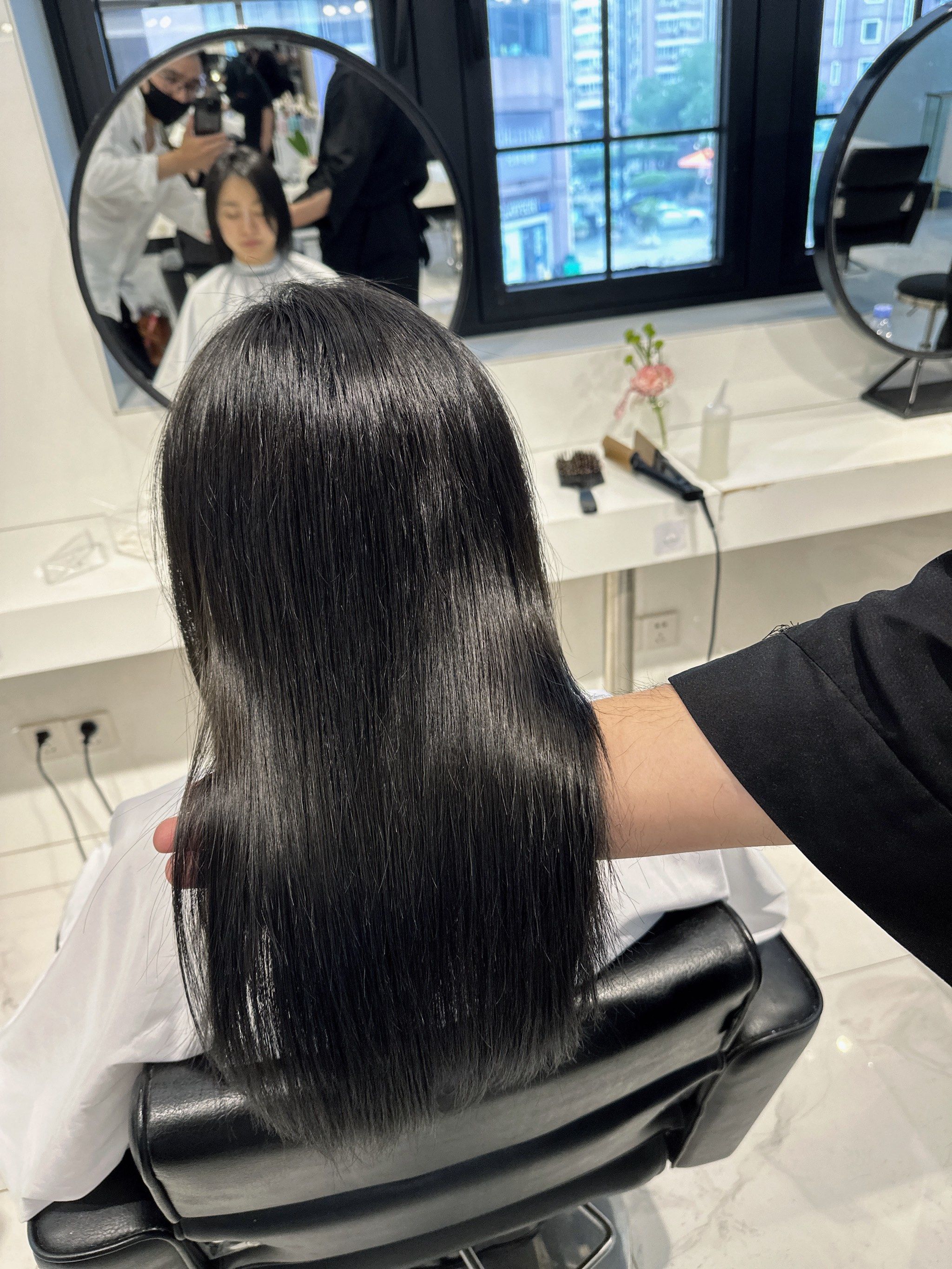 染黑自然飘逸78