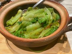 虾酱啫唐生菜-香港百合居(LCM置汇旭辉广场店)