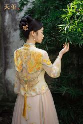 -桃子造型婚纱礼服(凤起广场店)
