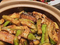 甜晒鲅鱼茄子煲-KŌNG胶东小馆(华熙店)