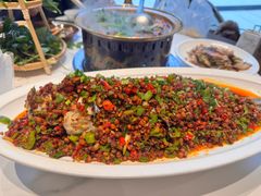 招牌豆鼓鱼-味水记忆·野菌鸡汤土菜馆(青城后山店)