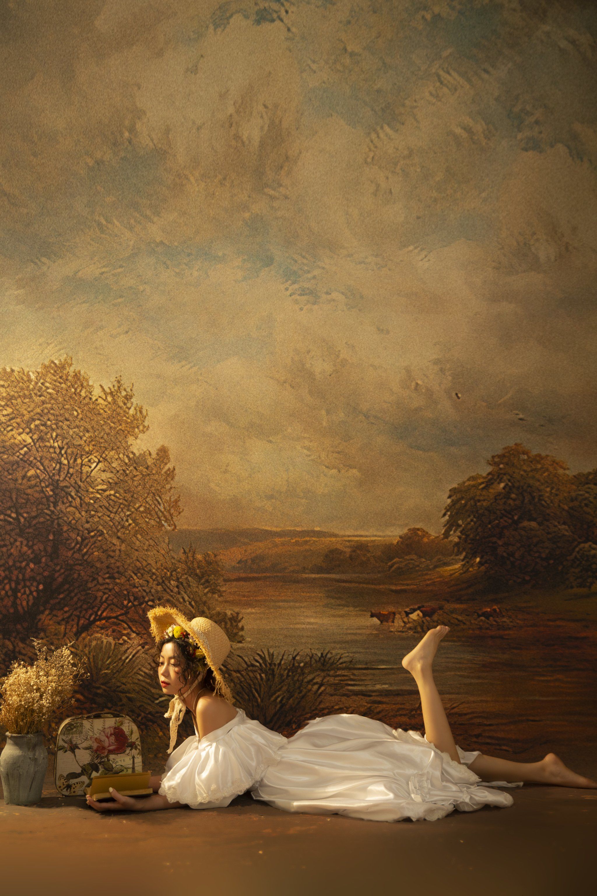 终于拍了一直想拍的油画写真