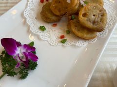 椒盐藕夹-怡园饭店-餐厅(四望亭店)