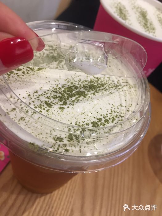 芝士桂花乌龙茶