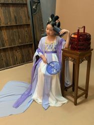 -后宫·古装汉服京剧儿童亲子全家福摄影