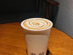 玛奇朵红茶拿铁-煮叶(悠唐广场店)