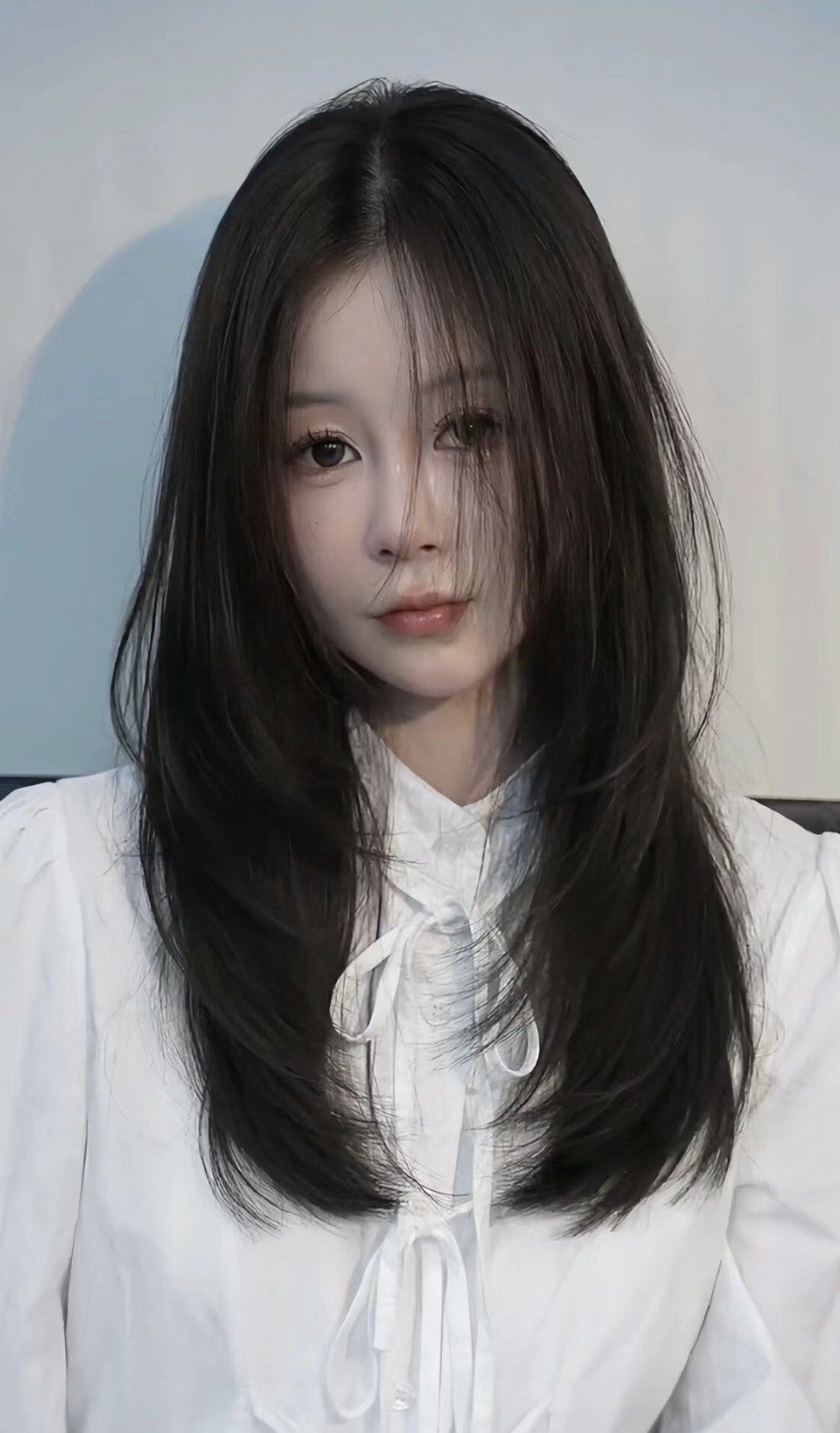 拍照好看的发型之一