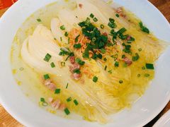 风味干贝蒸娃娃菜-杭百味·大众精选杭帮菜(西湖音乐喷泉店)