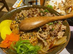 照烧鸡牛肉拼盘饭-林妈妈村·日式料理(宝山龙湖天街店)