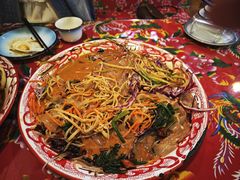 关东大拉皮-闯关东东北农家菜(崂山石老人店)