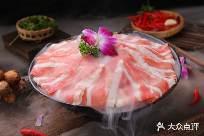 鲍鱼鸡火锅(知识城绿地缤纷城店)-雪花肥牛-菜-雪花肥牛图片-广州美食