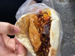 蛋菜夹馍-老马家马蓉蛋菜夹馍·腊牛肉夹馍(回民街店)