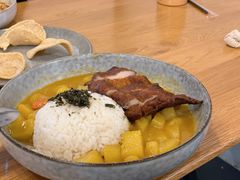 黄咖喱猪排饭-About Bistro關於·泰式家庭料理