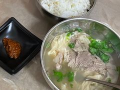 -吉林延边牛肉汤饭，大冷面