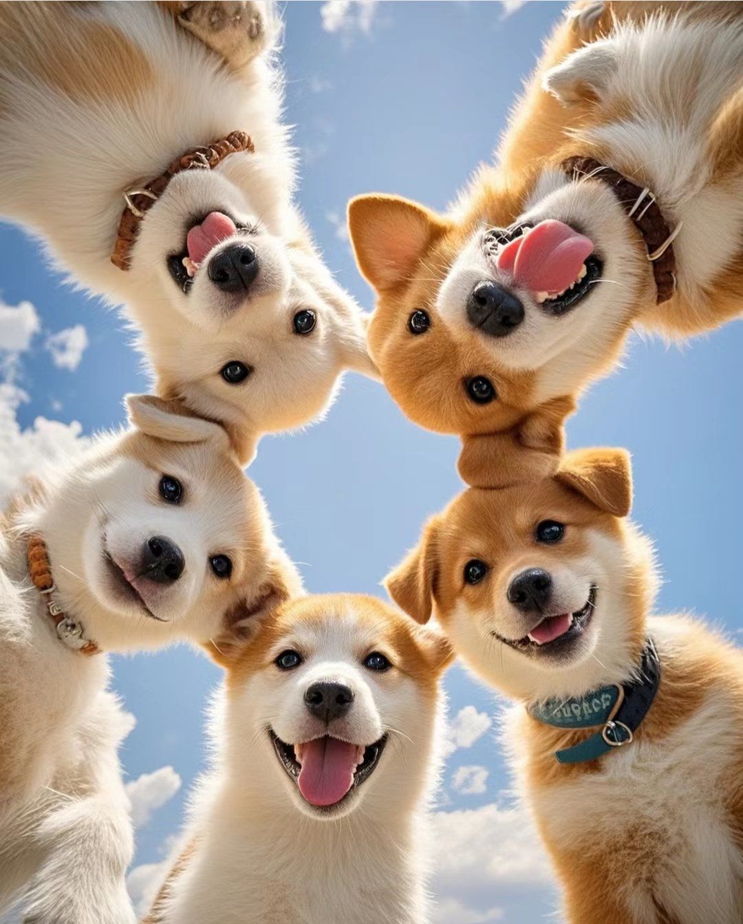 狗狗萌态百看不厌