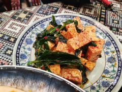 菠菜面筋-新疆伊宁远征餐厅