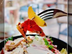 伊比利亚火腿色拉-Erman岩烧牛排(虹桥南丰城店)