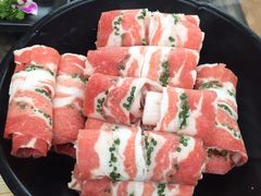 沙葱羊肉卷-丽江庭院之爱在路上(西单店)